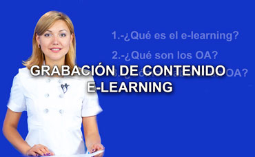 grabacion contenidos elearning web